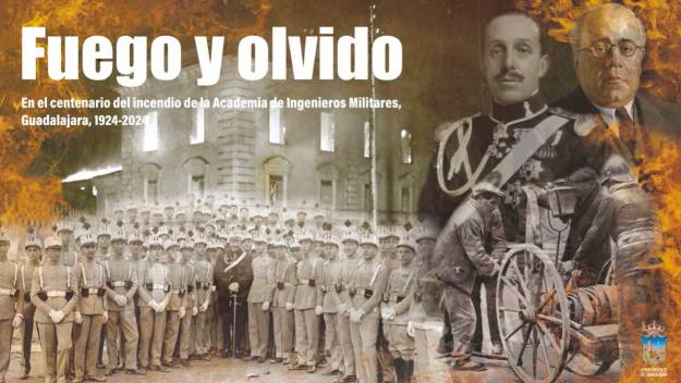 Incendio Academia Ingenieros - Video Ayuntamiento Guadalajara - Pedro Pradillo