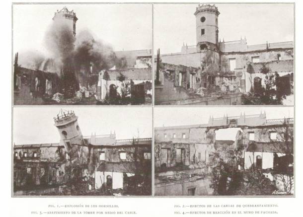Incendio Academia Ingenieros 1 - Memorial de Ingenieros del Ejército