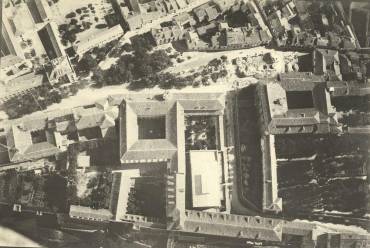 Incendio Academia Ingenieros 4 - Vista aérea2 - Biblioteca Virtual de Defensa