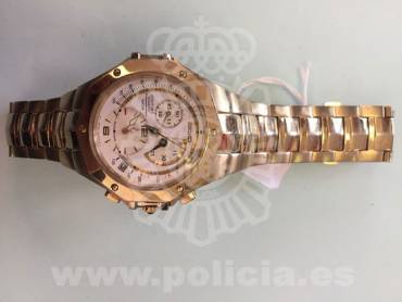 Joyas Reloj Foto Policía Nacional