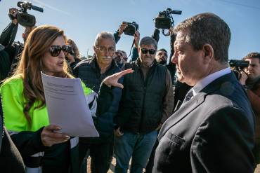 Page con agricultores en Miguelturra