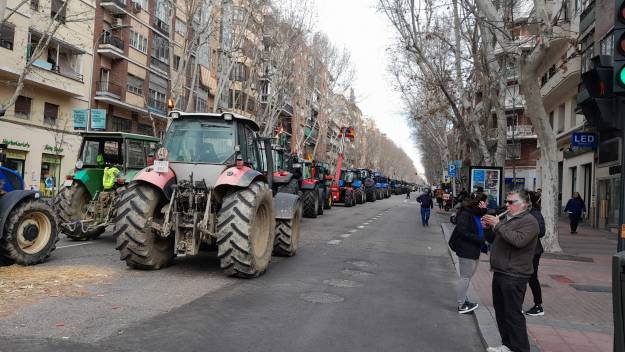 Tractorada Unión Uniones Madrid 21-FEB