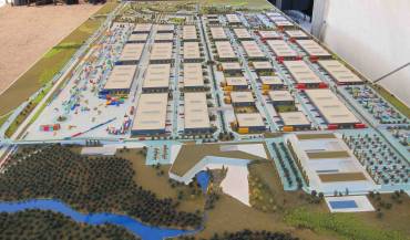 Ciuda del Transporte maqueta