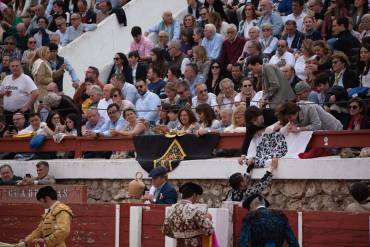 Los tendidos registraron una buena entrada