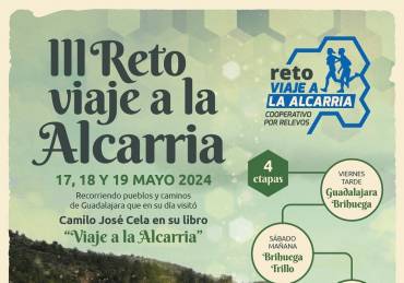 Reto Viaje a la Alcarria 2024 cartel 1