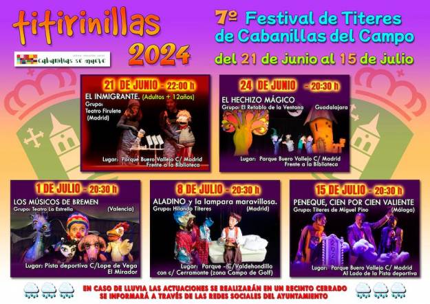 CARTEL-TITIRINILLAS-2024 Cabanillas Títeres 2
