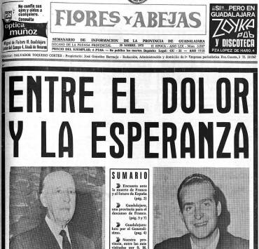 Flores y Abejas muerte de Franco 2