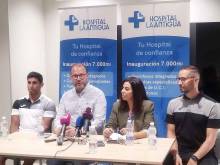Inicio de la pretemporada de BM Guadalajara con el reconocimiento médico Foto BM. Guadalajara