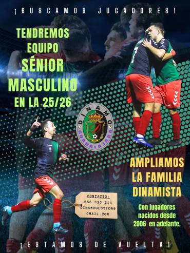 El Dinamo Guadalajara vuelve a crear equipo senior masculino que pondrá en liza la próxima temporada