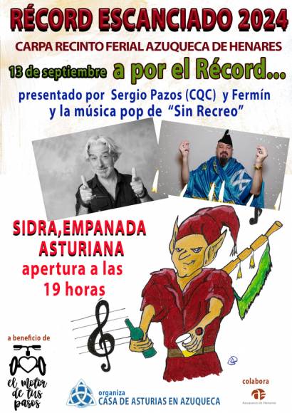 cartel record escanciado 2024 a 1 1