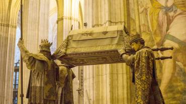 Entierro Crsitóbal colón Sevilla Foto RTVE