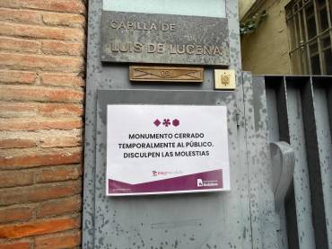 cierre capilla Luis de Lucena