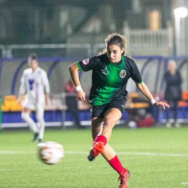 Candela Lisotto autora del segundo gol del Dinamo en Las Rozas Foto Dinamo Guadalajara 1