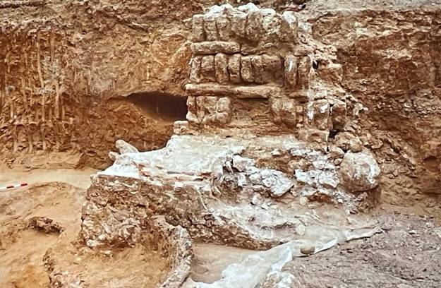 restos muralla casa de los solano antes de consolidacion