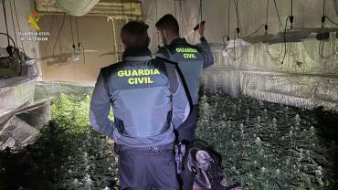 Guardia Civil marihuana Robledillo de Mohernando