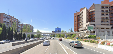 pasarela peatonal A2 madrid