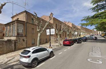 Calle Villaviciosa Sigüenza frente el Palacio Episcopal Foto Google Maps