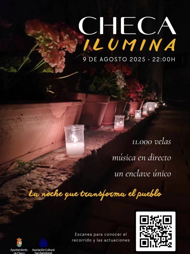 Checa iluminación velas