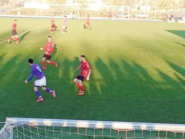 El Deportivo B venció 2-1 al Alovera en un partido disputado Foto Ismael Andrés - copia
