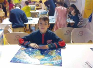 Gabriel Moreno campeon puzzles Ávila Foto Colegio Badiel Junta CLM 1 1