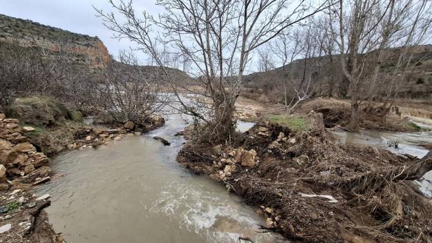 Villel de Mesa nuevas inundaciones a 3 meses de la riada Foto Emilio Ambrós 1