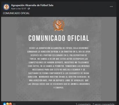 Comunicado 1