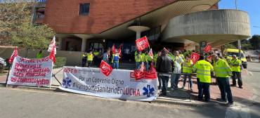 huelga transporte sanitario Guadalajara1