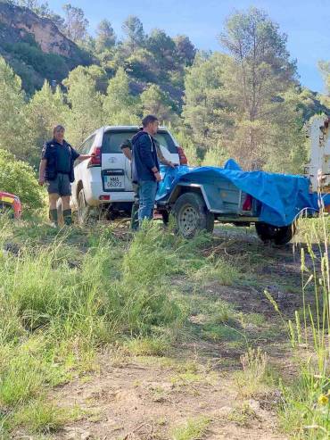 Canal Entrepeñas - Buendía rescate carpas Foto Confederación Hidrográfica del Tajo