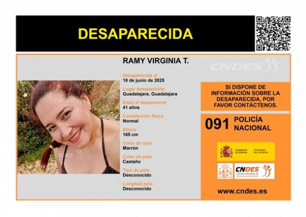 Ramy Virginia desaparecida Policía nacional 2