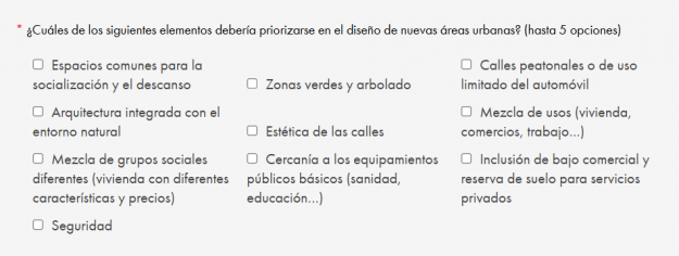 pregunta encuesta participacion PGOU