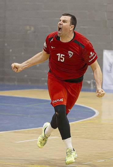 Alberto López nuevo jugador de BM. Guadalajara Foto BM. Alcobendas
