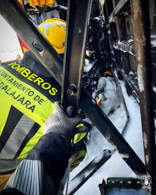 Bomberos Guadalajara accidente camión 2