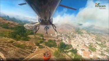 Infocam Loranca de Tajuña incendio 2