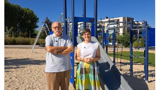 Susana Martinez y Javier Lopez- Roberts concejala y presidente de AIKE