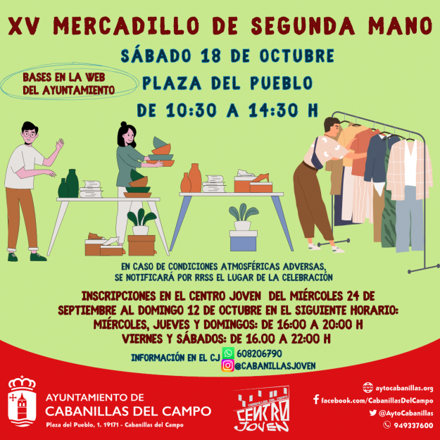 FLYER XV MERCADILLO SEGUNDA MANO
