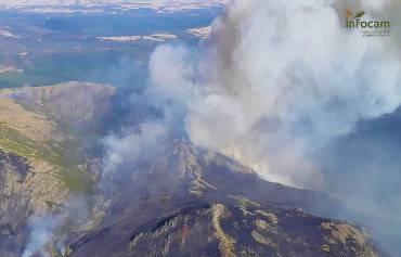 Incendio Pico del Lobo Infocam 19