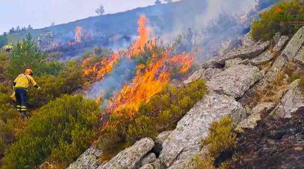 Incendio Pico del Lobo Infocam 26