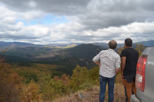 Inendio Pico del Lobo Sierra Norte Foto APAG