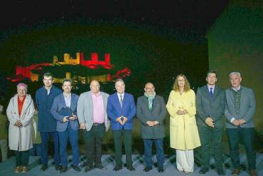 Molina de Aragón iluminación Castillo 4