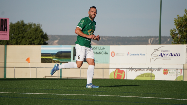 Arturo Galán realizó un buen partido con el Marchamalo en Albacete