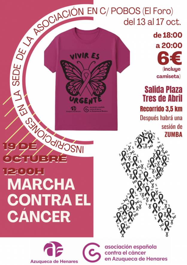 Azuquerca marcha cáncer 19octubre 1