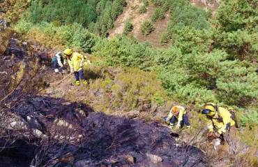 Inendio Pico del Lobo Sierra Norte Foto Infocam 31