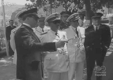 Pantano de Pálmaces inauguración Franco 5-JUL-1954