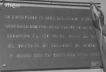 Pantano de Pálmaces inauguración Franco 5-JUL-1954 3