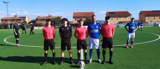 Sorteo de campos en el derbi Yunquera-Hogar Alcarreño que terminó en empate 1