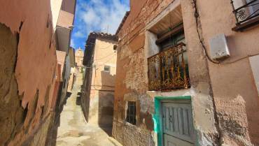 Villel de Mesa Inundaciónes un año después Calles de la parte baja