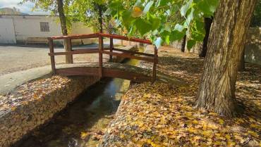 Villel de Mesa Inundaciónes un año después Desviación del cauce principal