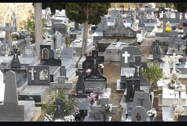 Cementerio de Brihuega Foto Abelardo Mazo VISTA GENERAL PATIO BAJO