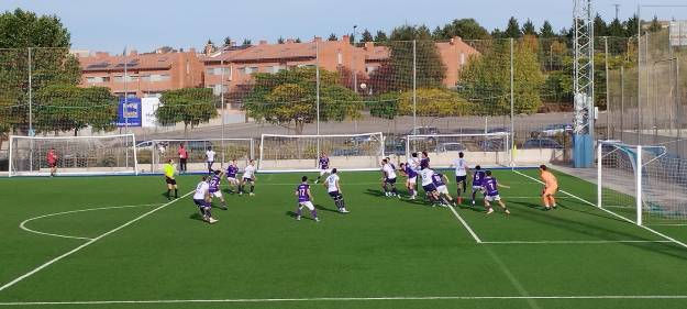 El C.D. Guadalajara B que sufrió un pésimo arbitraje cayó ante el Manchego Foto Javier Escamilla