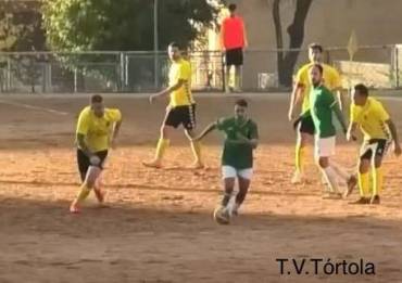 Tórtola y Jadraque igualaron 2-2. Foto TV Tórtola 1